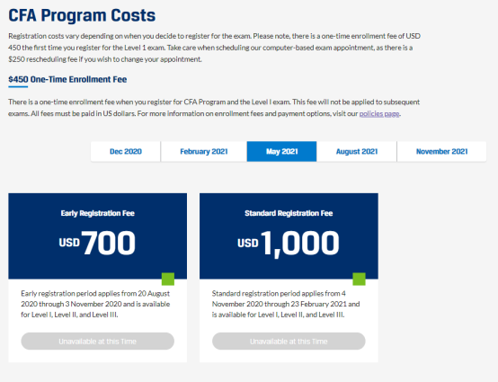 2021年CFA考試全部變?yōu)闄C考，CFA考試費用會不會發(fā)生變化？